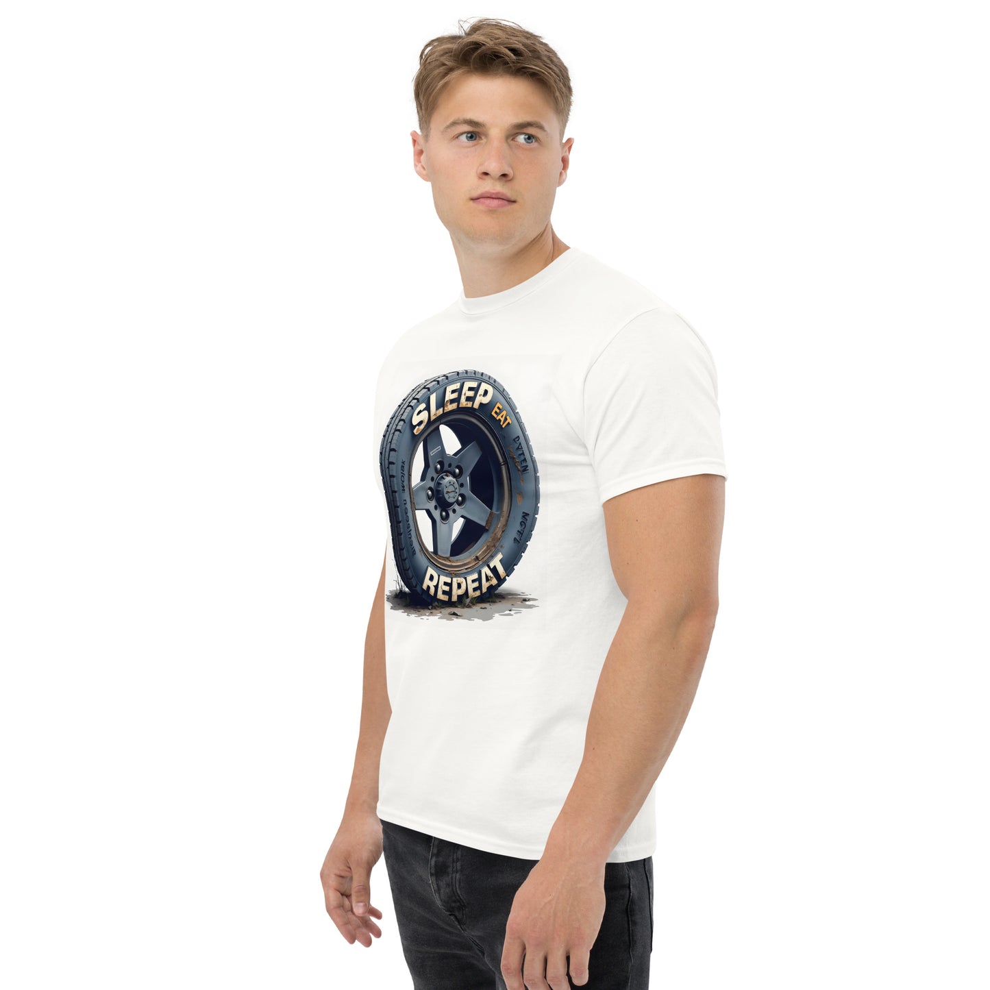 Sleep Eat repeat classic tee