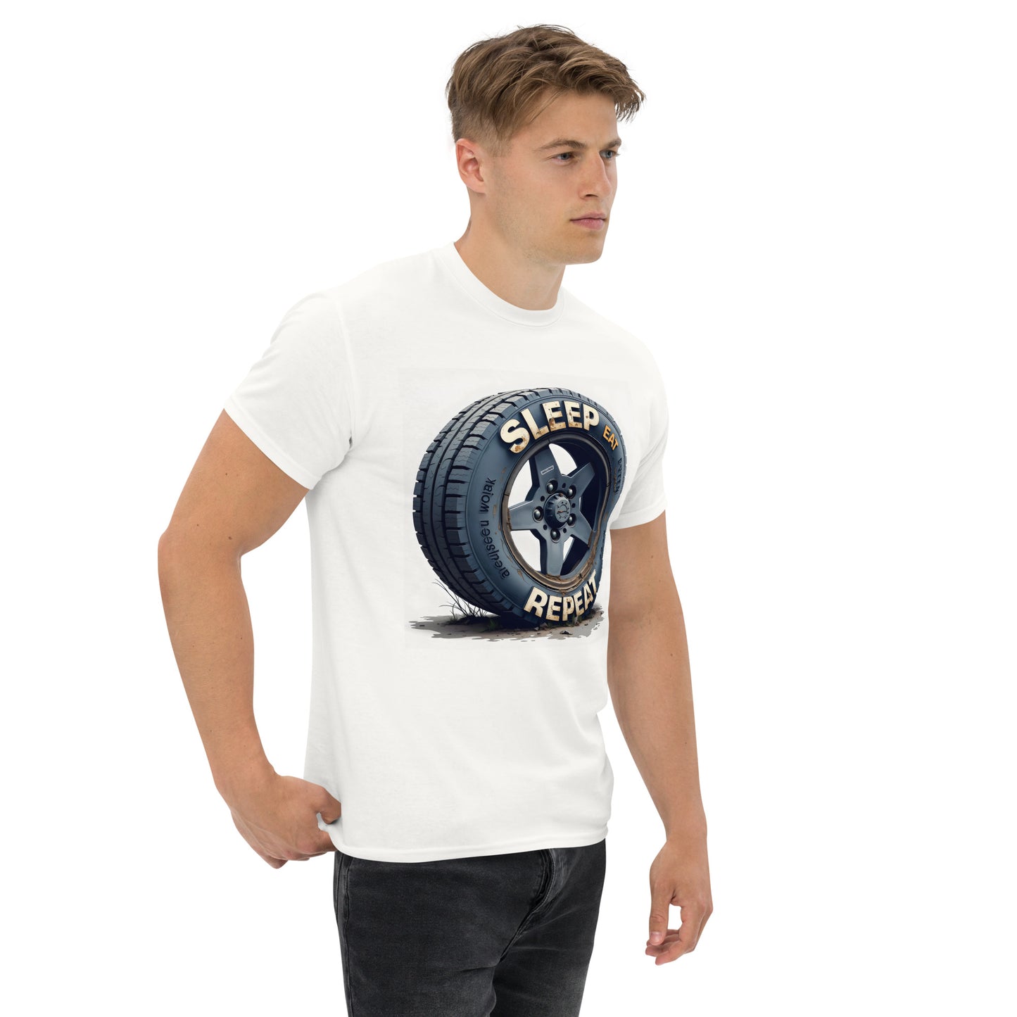 Sleep Eat repeat classic tee