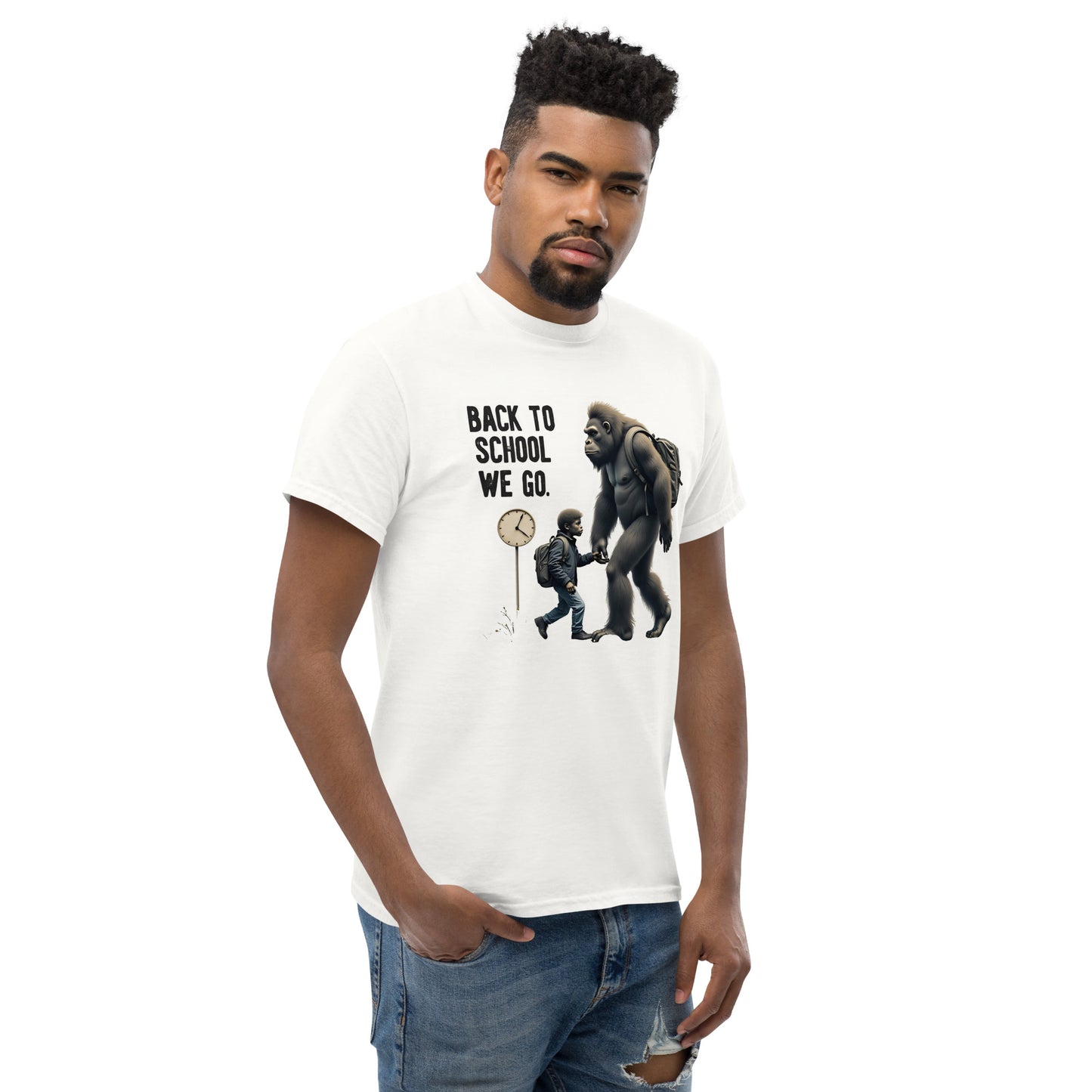 Unisex Back to school we go classic tee