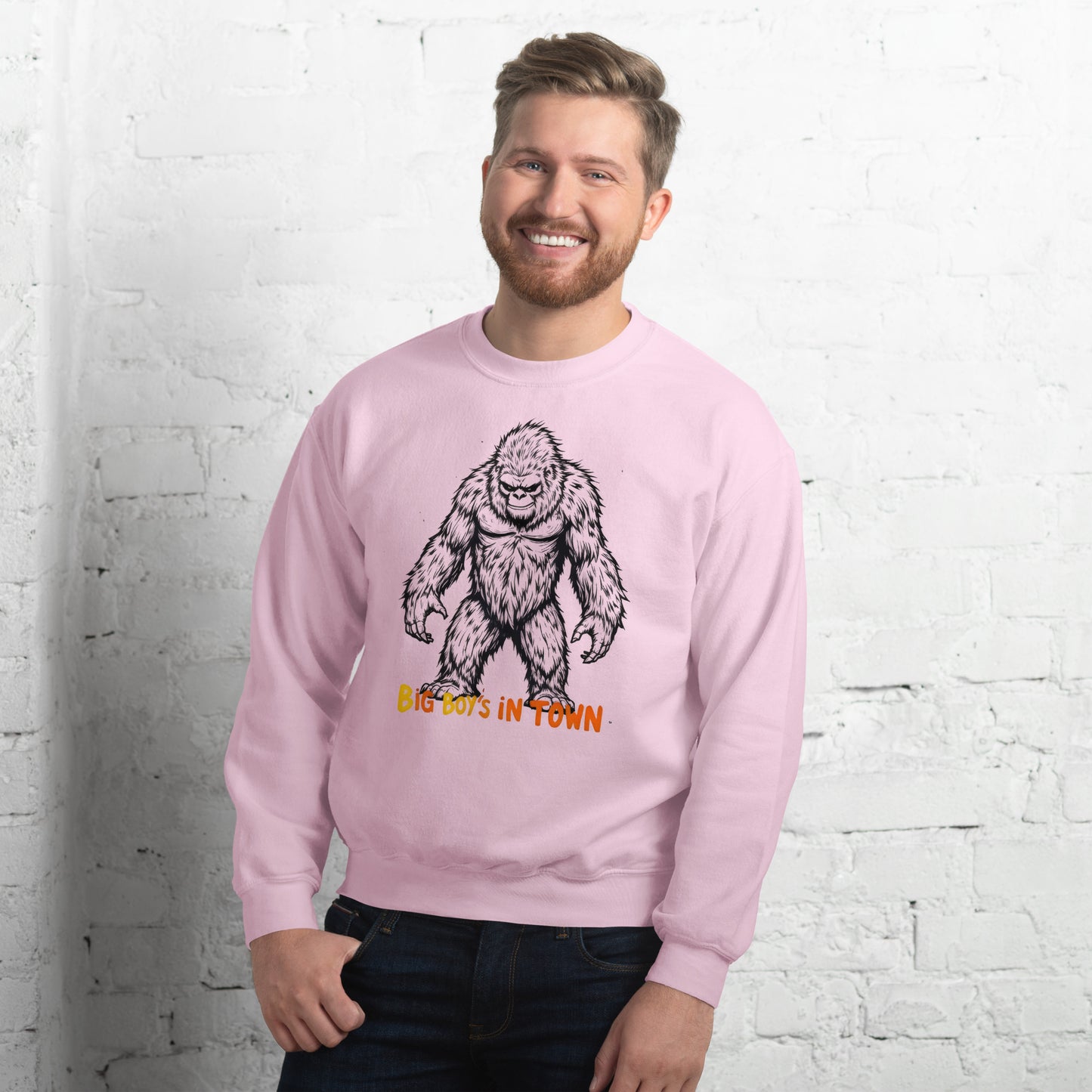 Unisex The big boys in town T-Shirt Sweatshirt