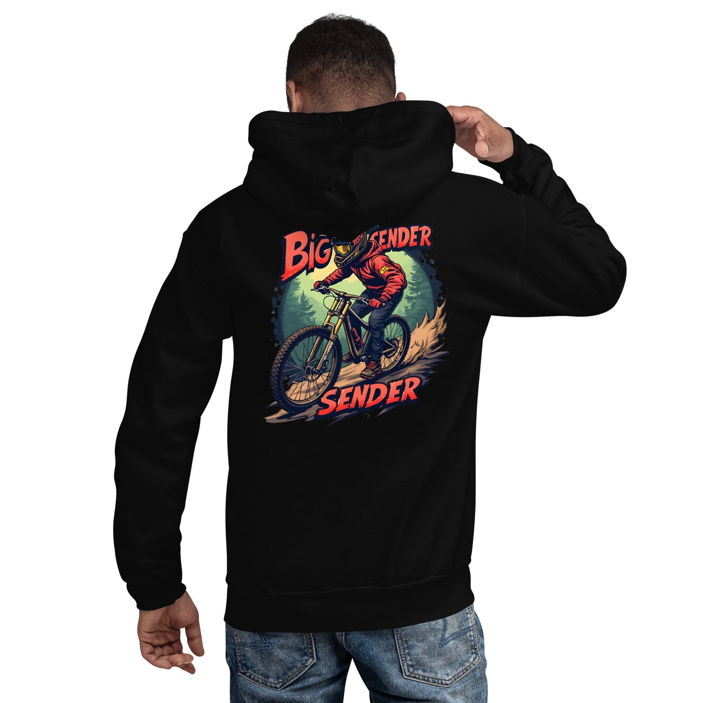 Unisex big sender Hoodie