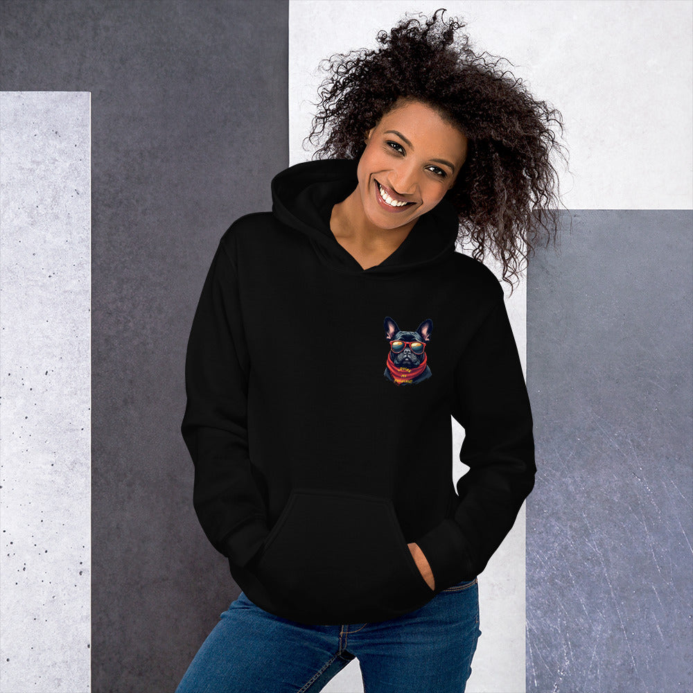 Unisex Bear Dog French bulldog classic Hoodie