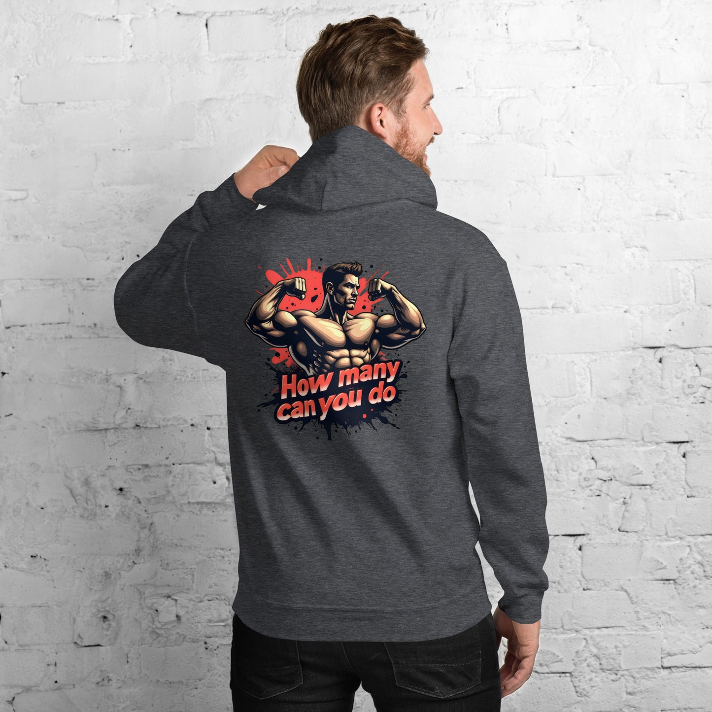 Unisex How many can you do Hoodie