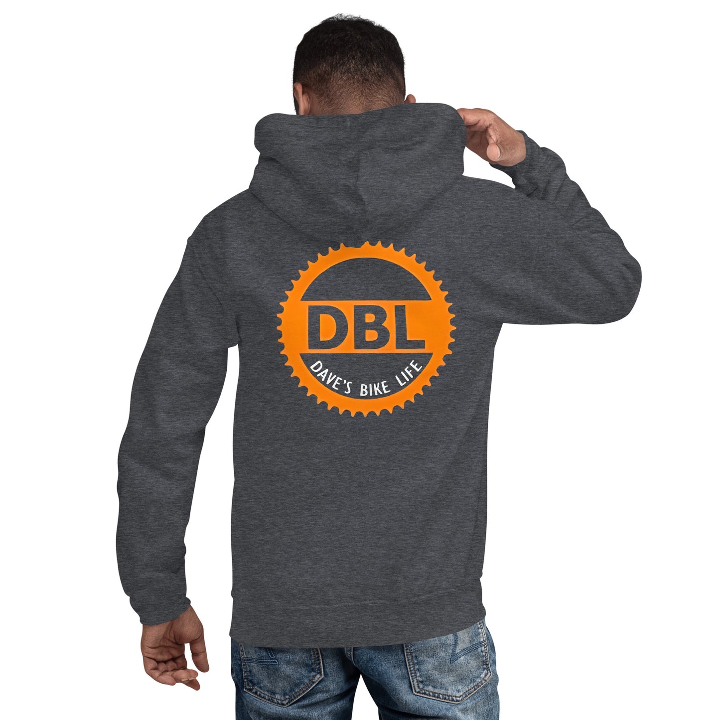 Men's DH DBL Double print Hoodie