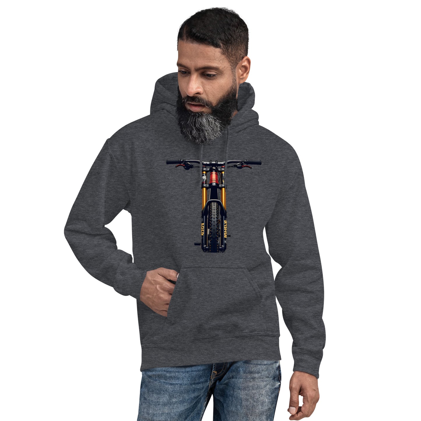 Men's DH DBL Double print Hoodie