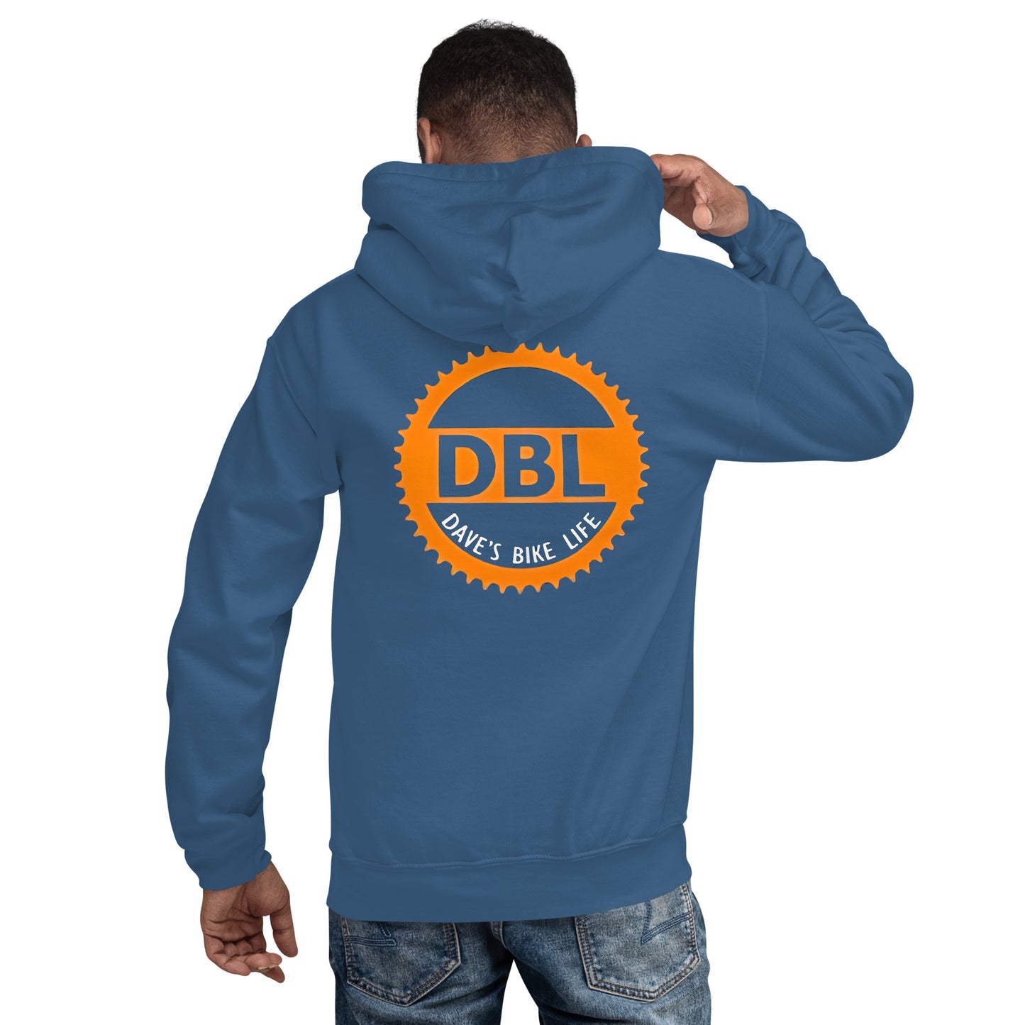 Men's DH DBL Double print Hoodie