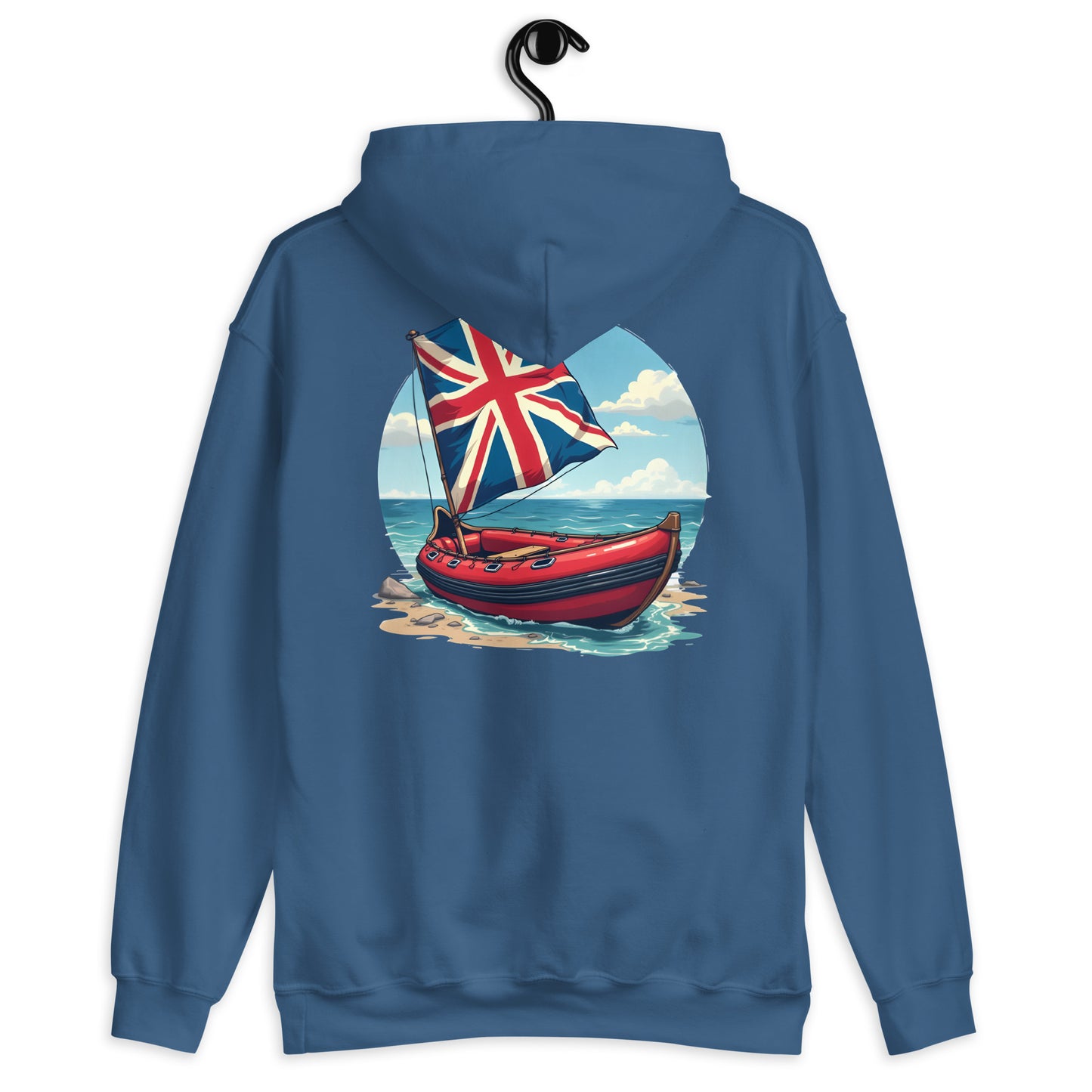 Unisex UK Beach Dinghy Hoodie