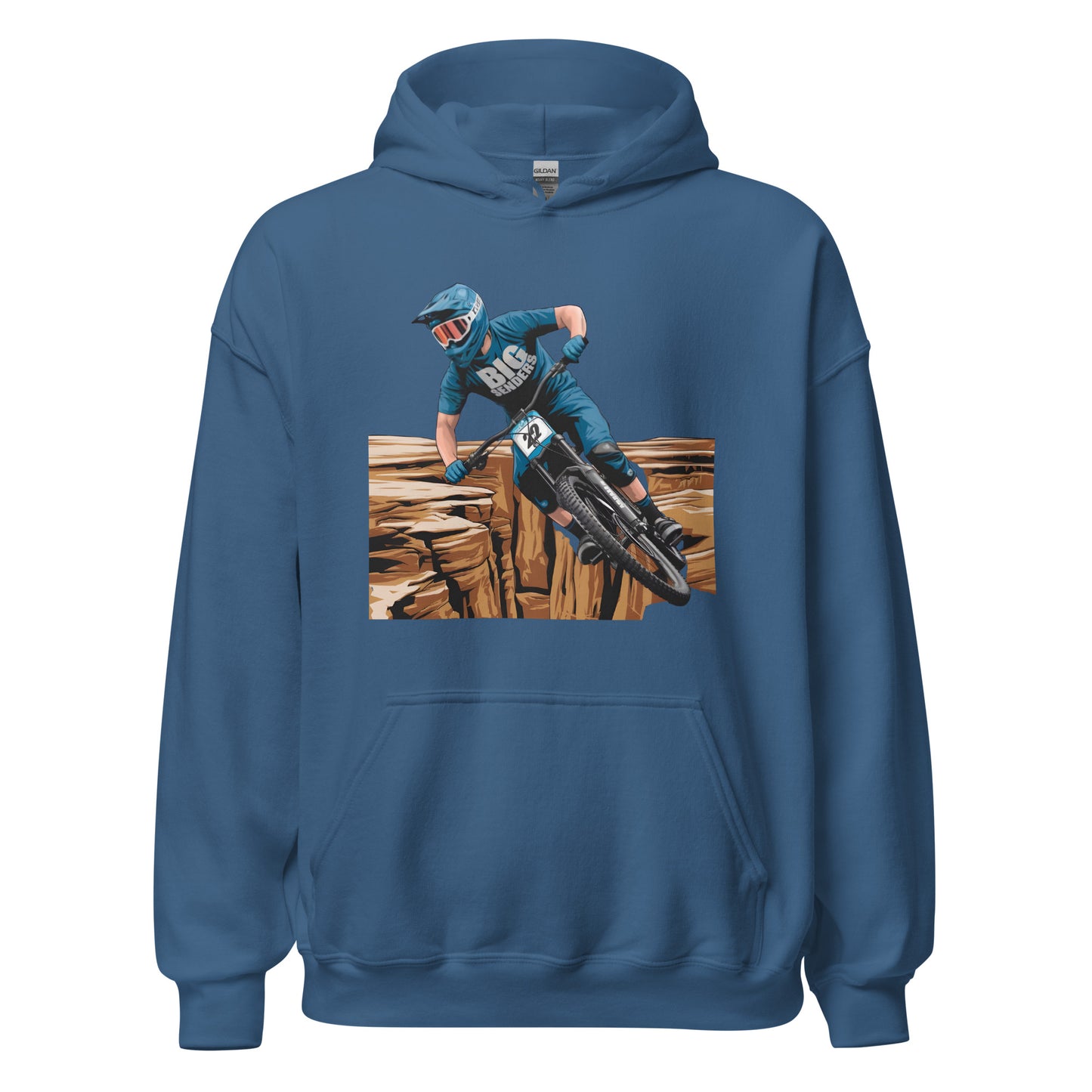 Unisex Big sender Series 2 Twin print Hoodie