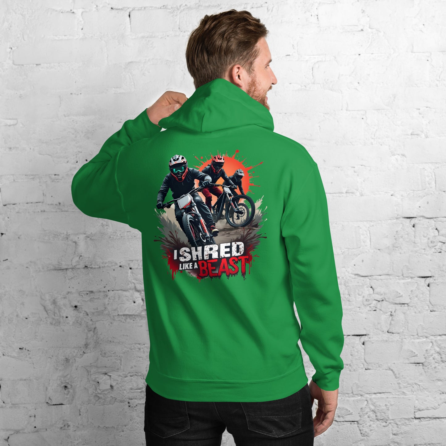 Unisex I shred like a beast Hoodie