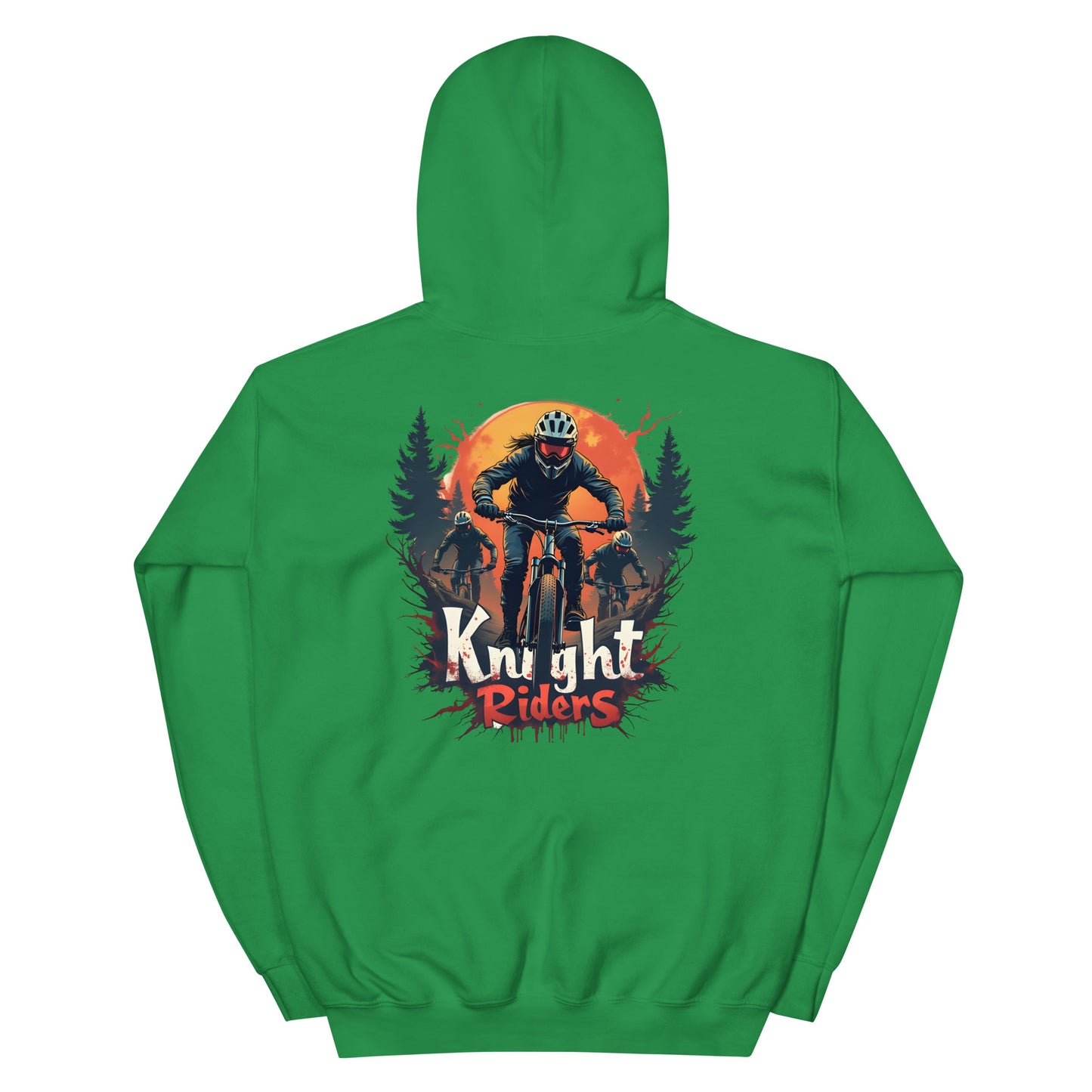 Men's Back print Knight riders Hoodie