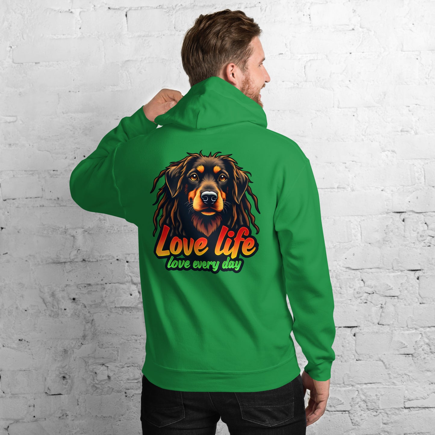Unisex Love life everyday Hoodie