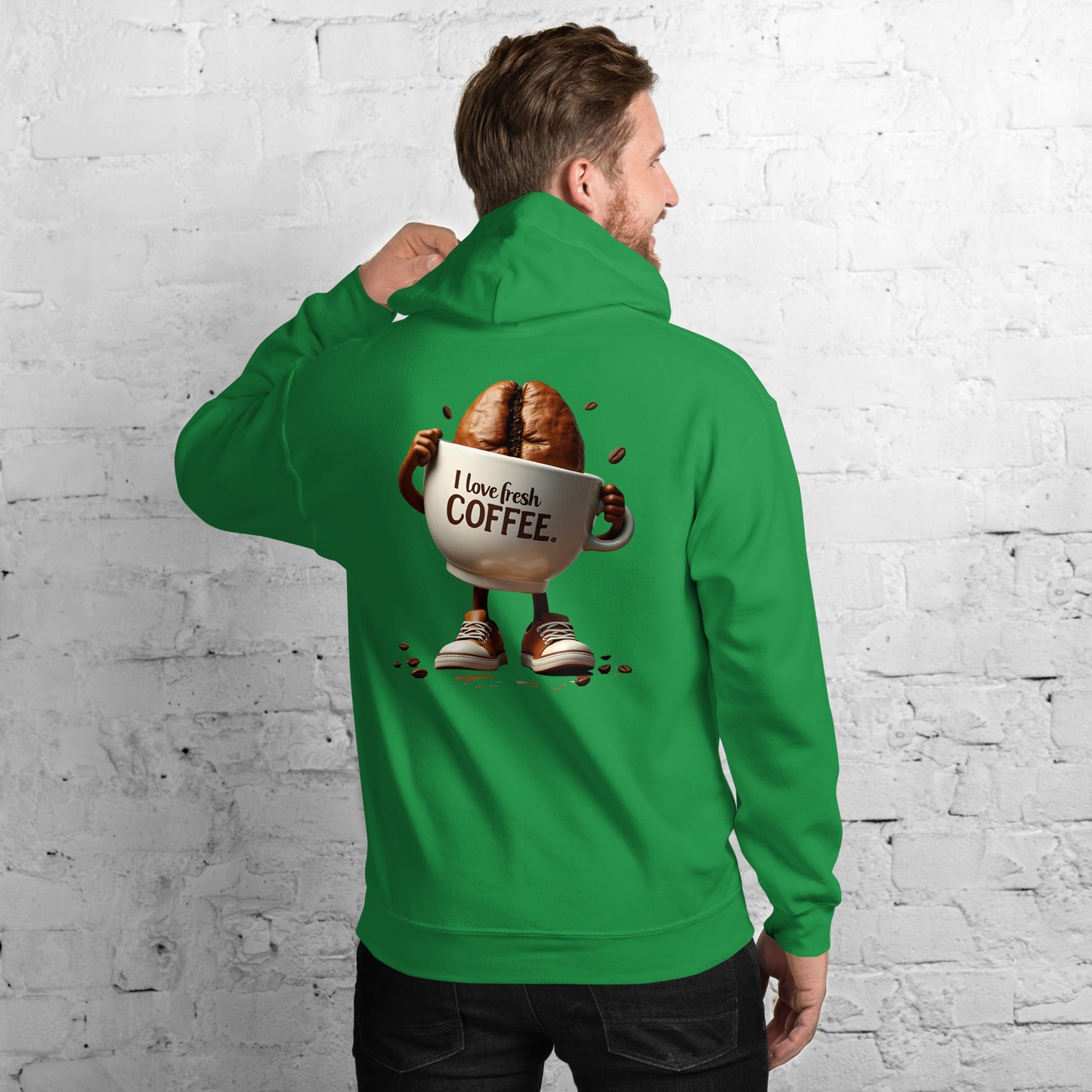 Unisex I love fresh coffee Hoodie