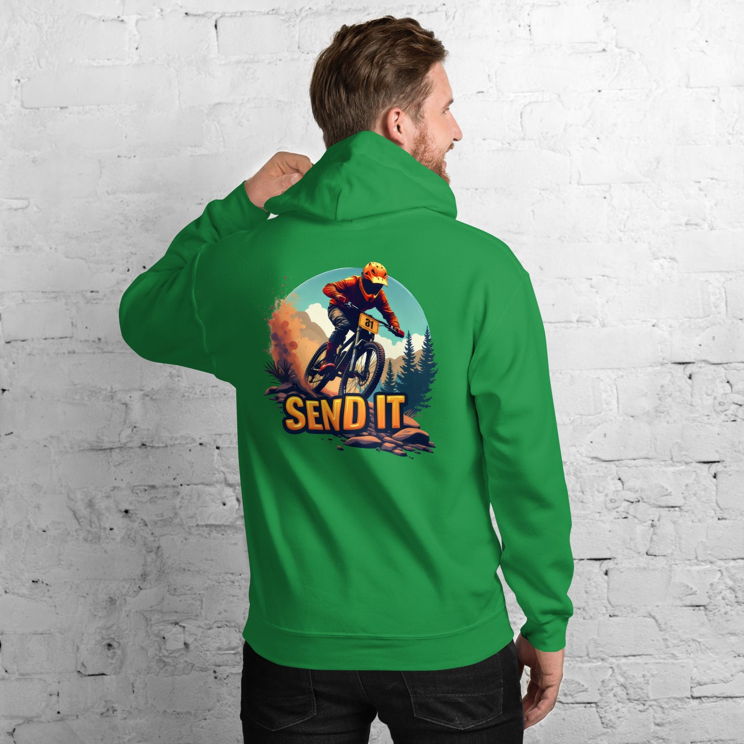 Unisex Send it MTB classic Hoodie