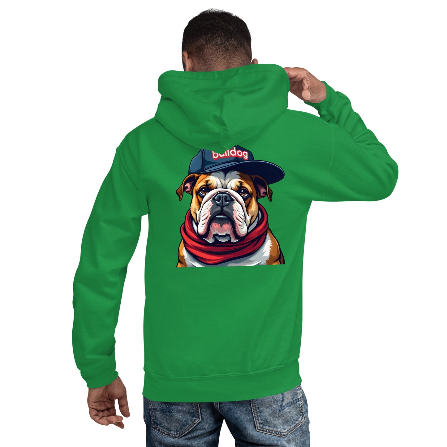 Unisex British bulldog baseball cap Hoodie