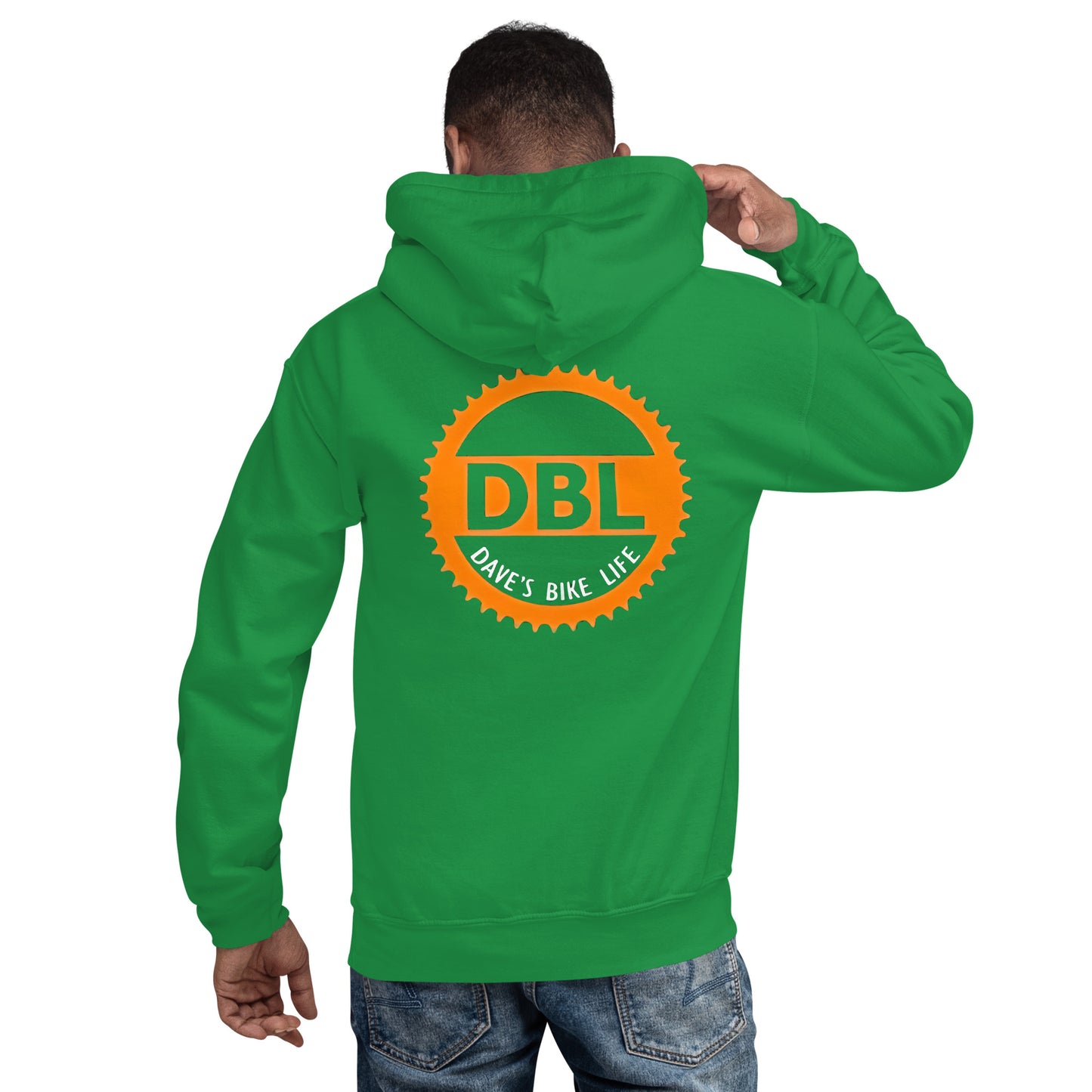 Men's DH DBL Double print Hoodie