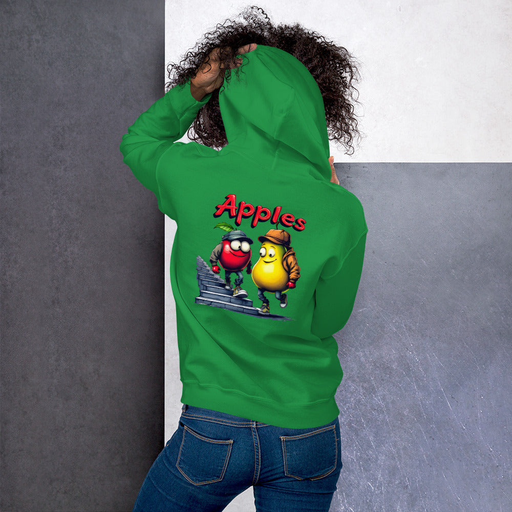 Unisex Holds and pairs twin print Series 2 Hoodie