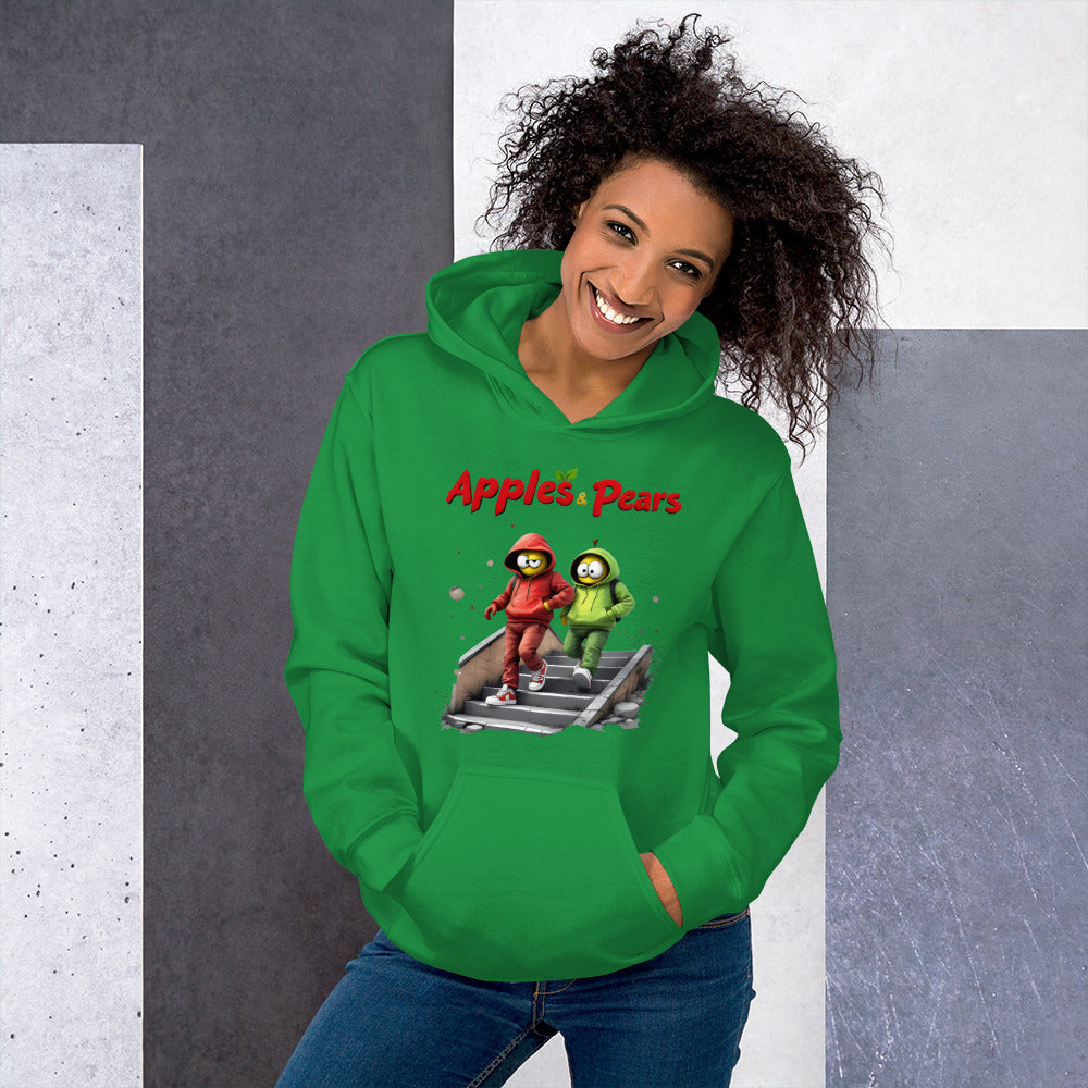 Unisex Holds and pairs twin print Series 2 Hoodie