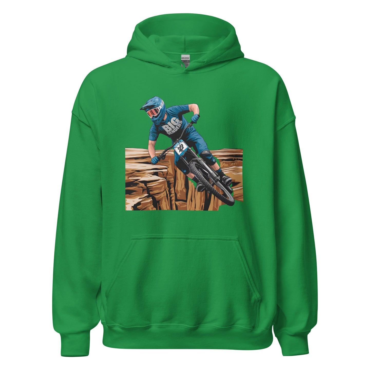 Unisex Big sender Series 2 Twin print Hoodie