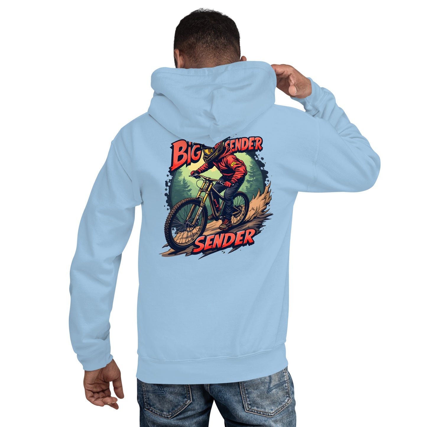 Unisex big sender Hoodie