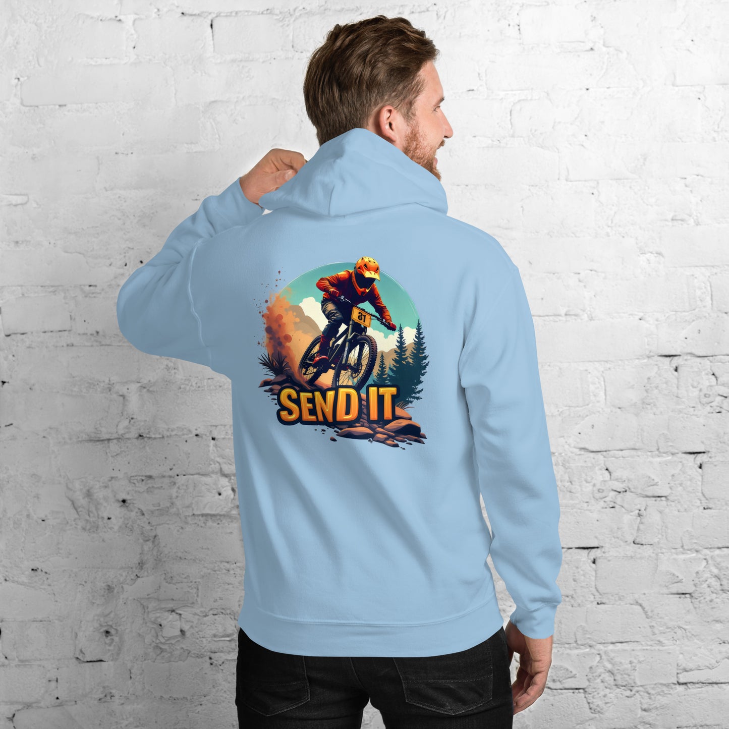 Unisex Send it MTB classic Hoodie