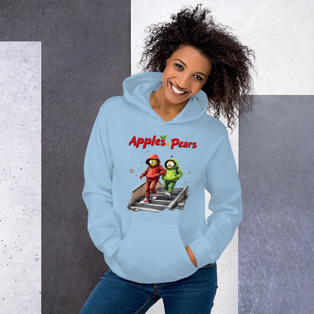 Unisex Holds and pairs twin print Series 2 Hoodie