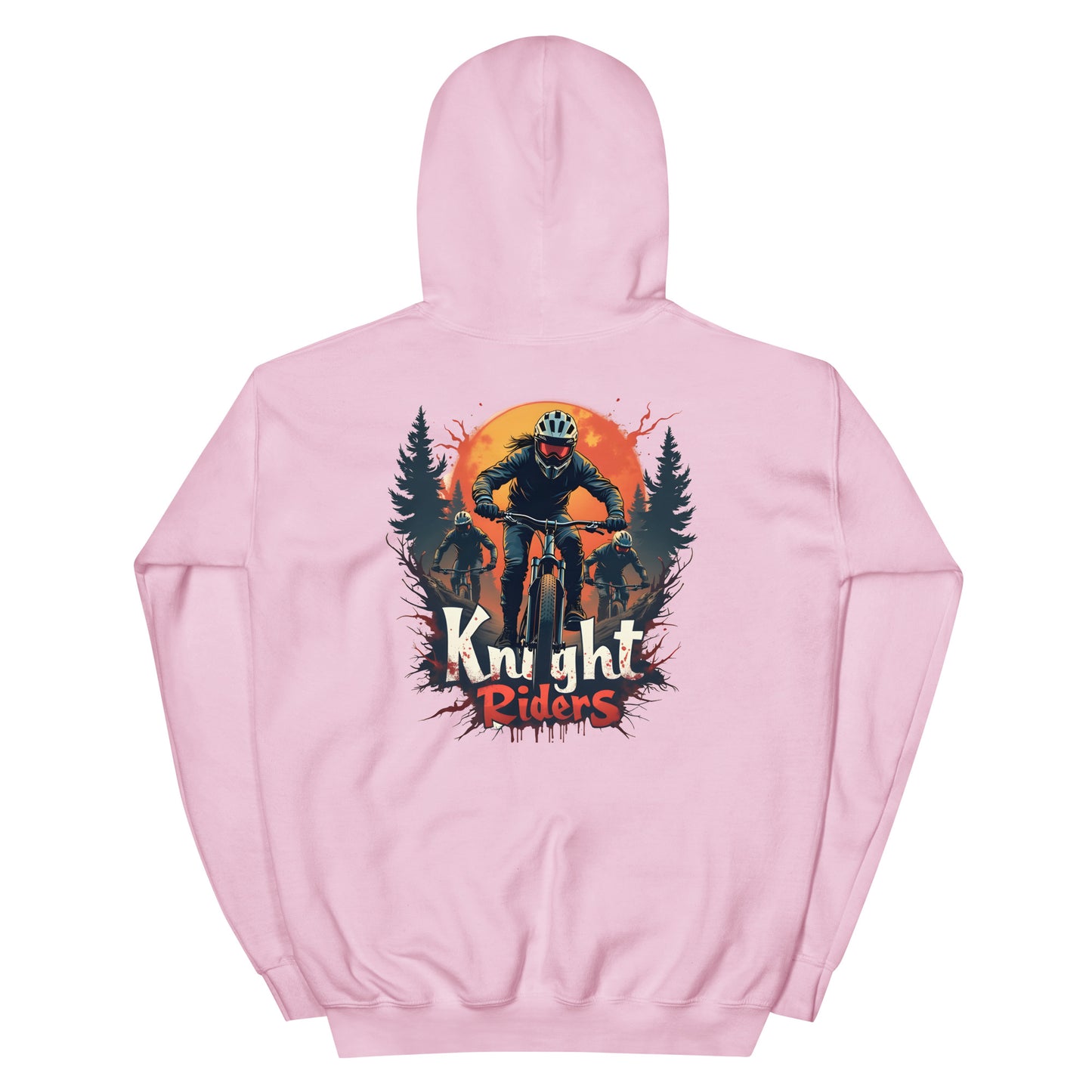 Men's Back print Knight riders Hoodie