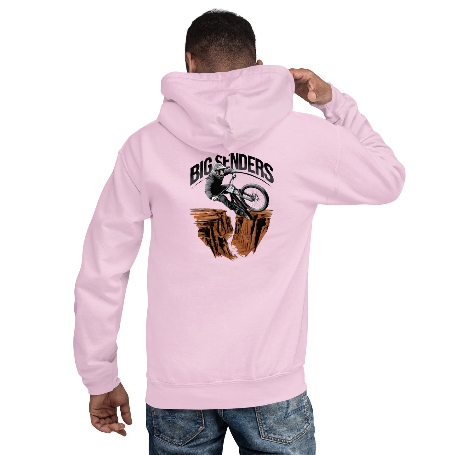 Unisex Twin print Big Canyon Sender Hoodie