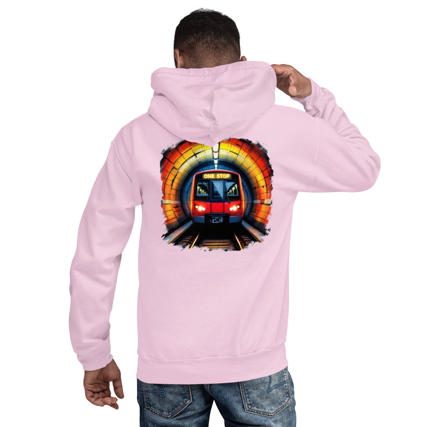 Unisex UK Underground one stop Hoodie