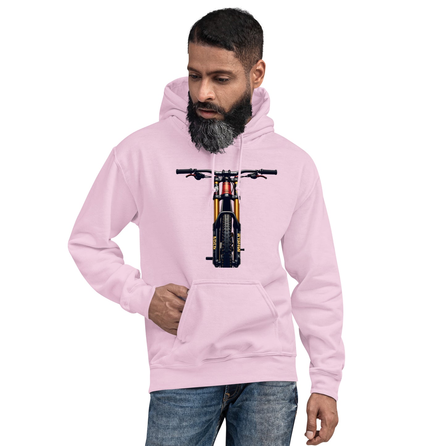 Men's DH DBL Double print Hoodie