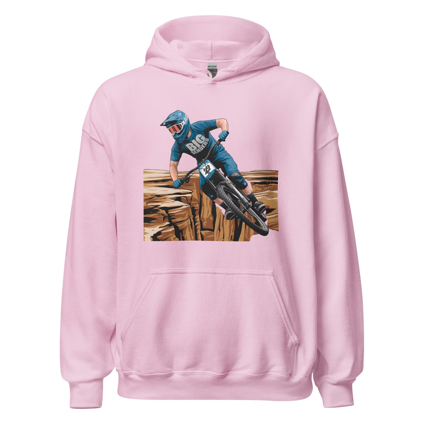 Unisex Big sender Series 2 Twin print Hoodie