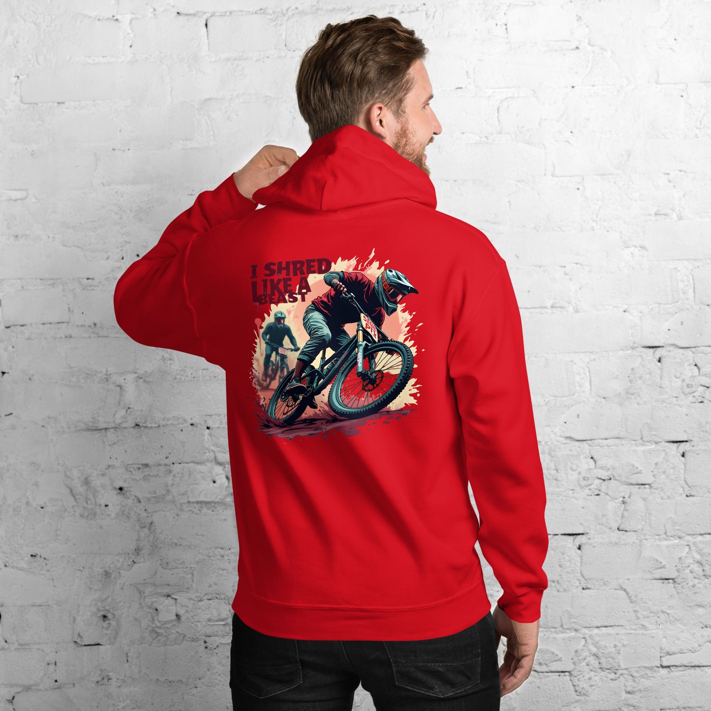 Unisex MTB Shredding Hoodie