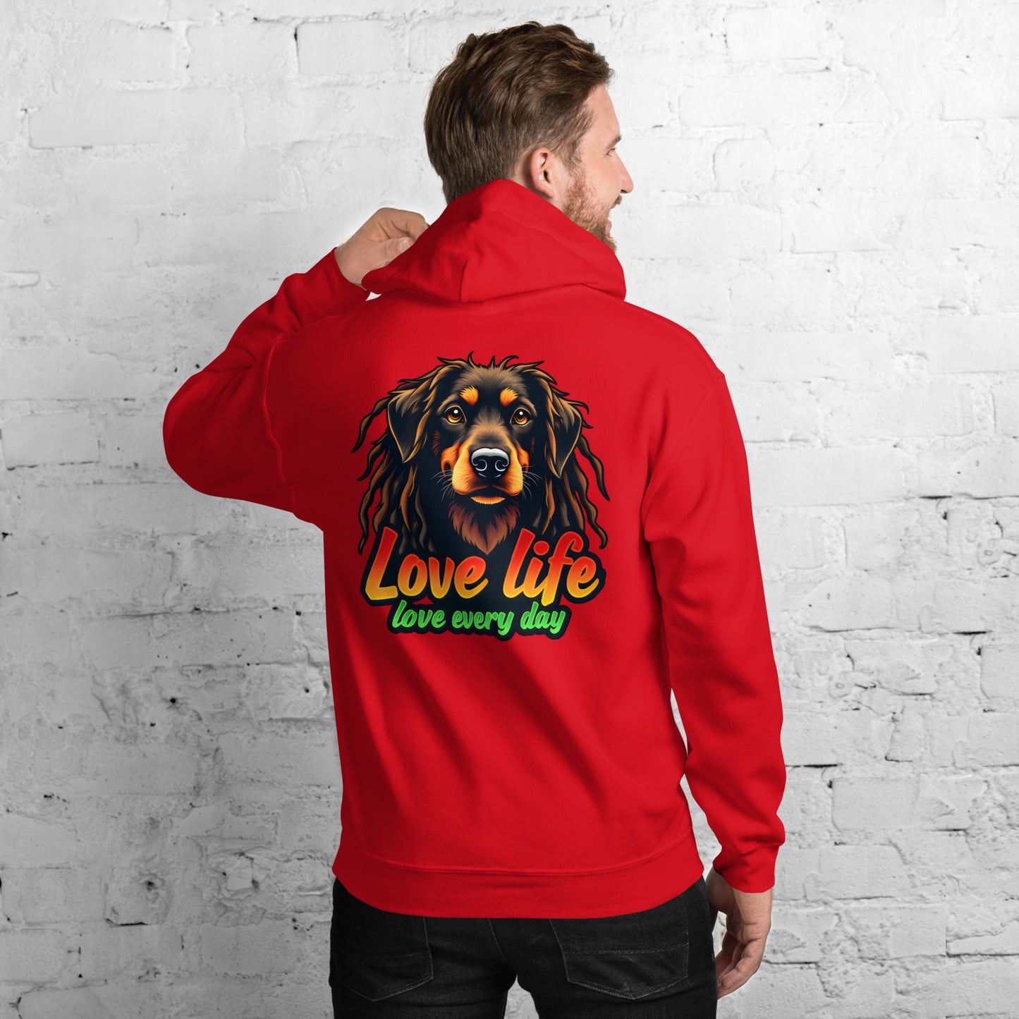 Unisex Love life everyday Hoodie