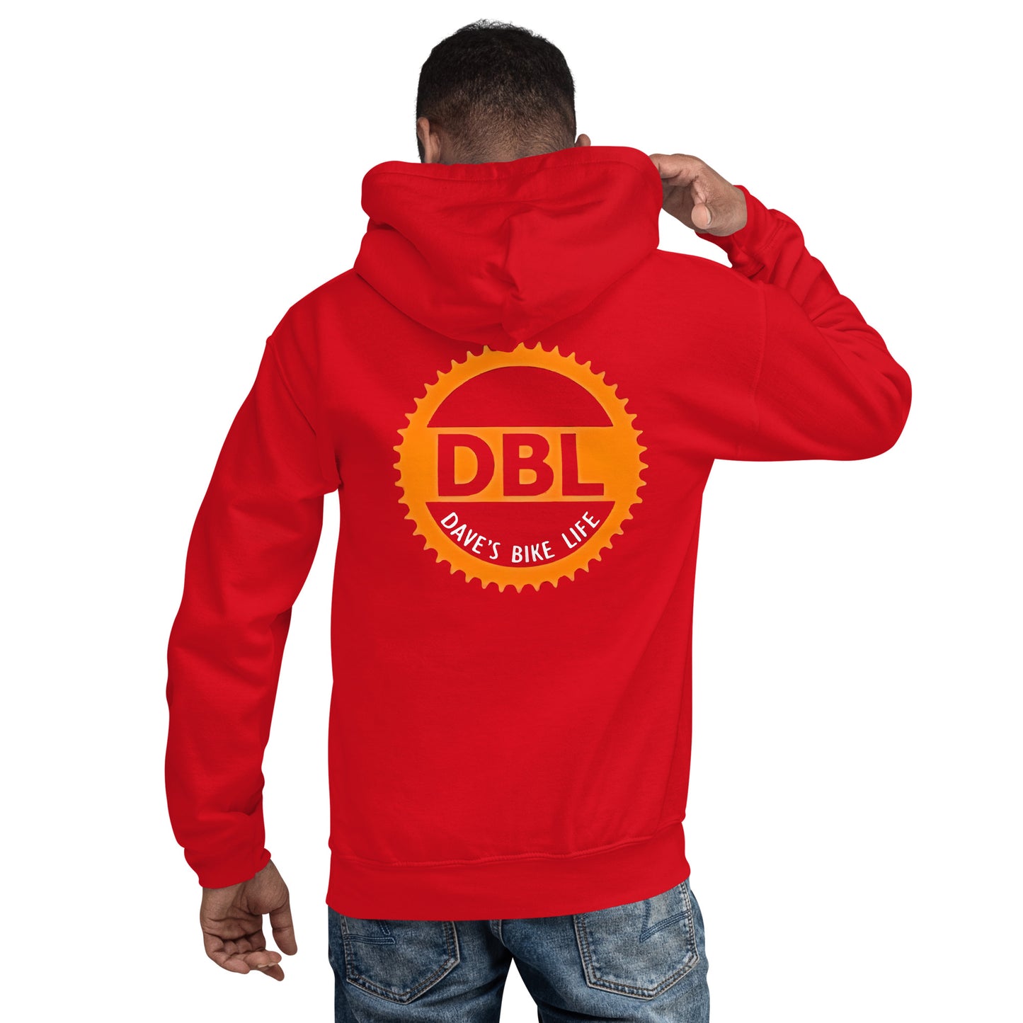 Men's DH DBL Double print Hoodie