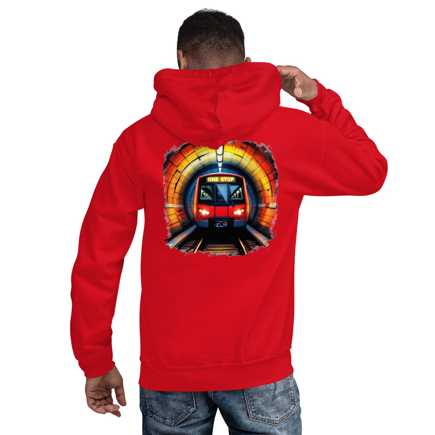 Unisex UK Underground one stop Hoodie