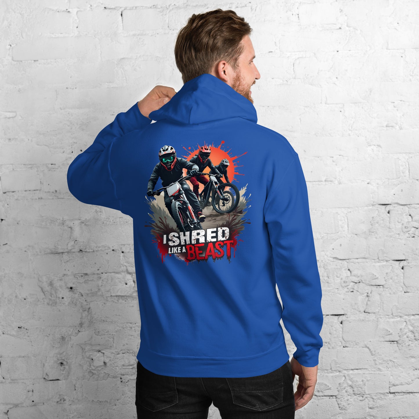 Unisex I shred like a beast Hoodie