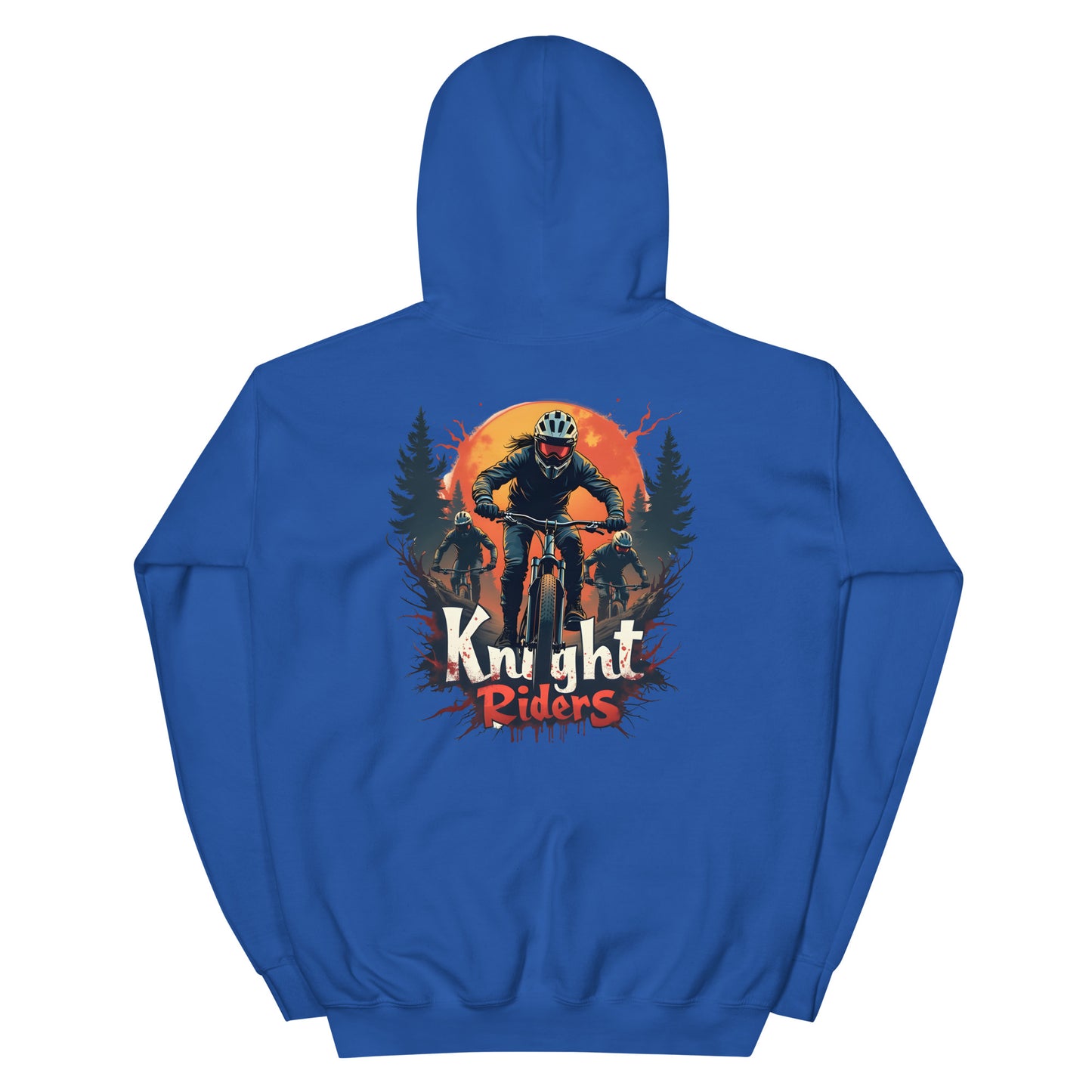 Men's Back print Knight riders Hoodie