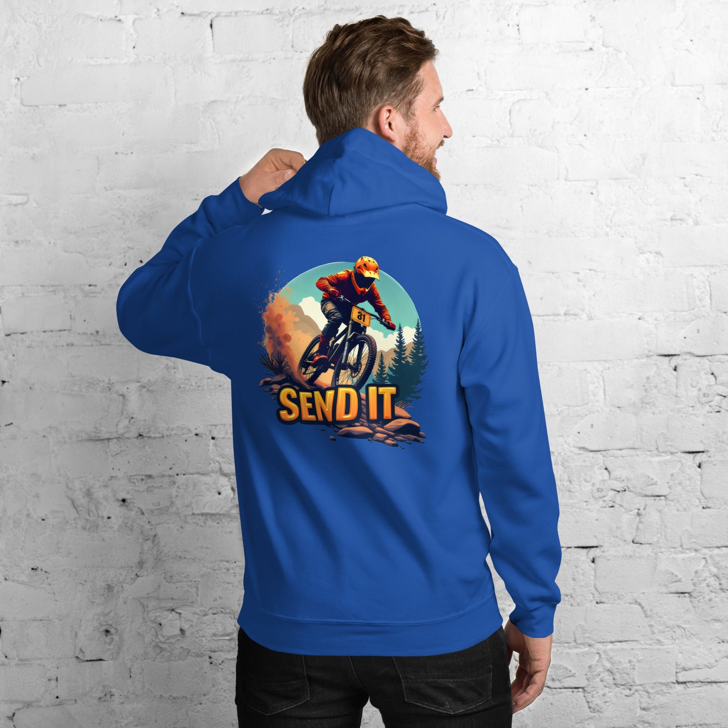 Unisex Send it MTB classic Hoodie