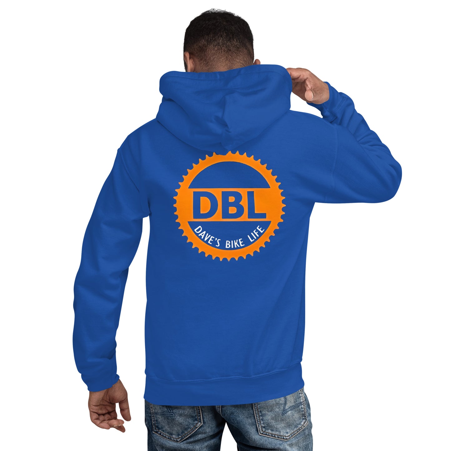 Men's DH DBL Double print Hoodie