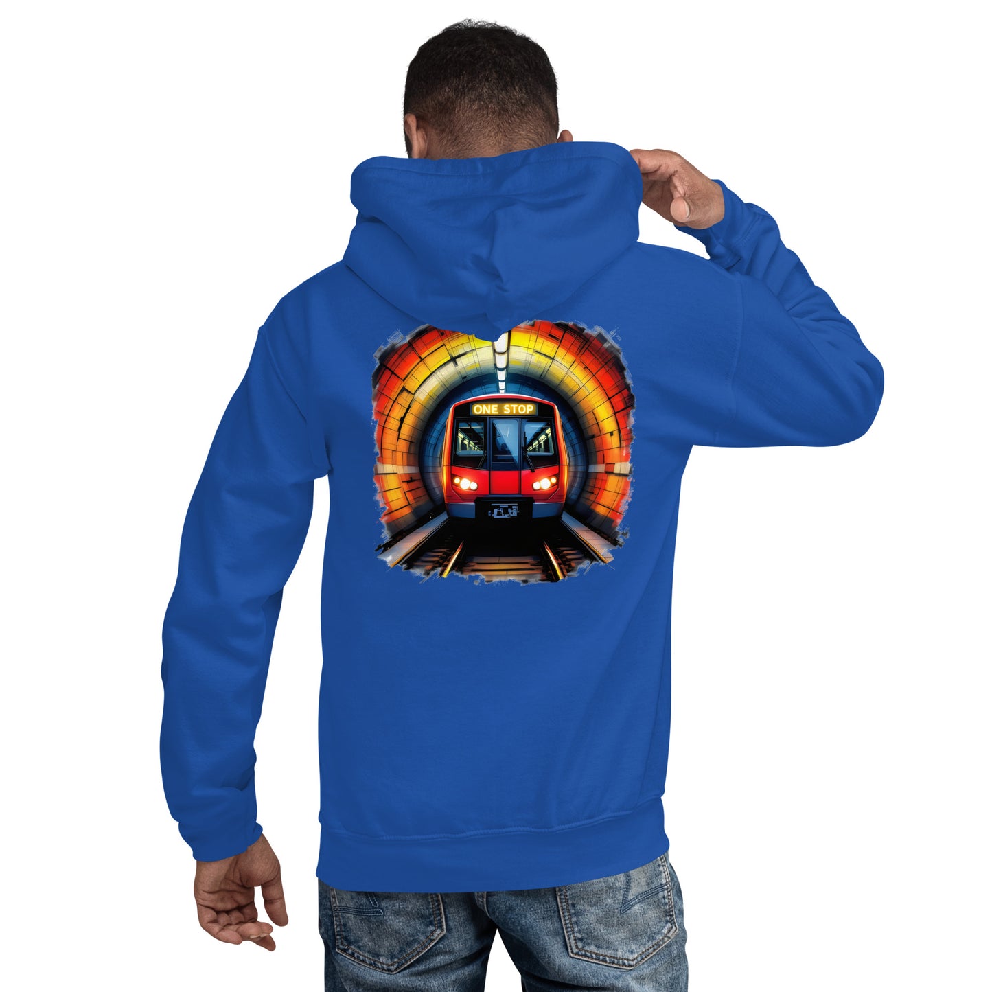 Unisex UK Underground one stop Hoodie