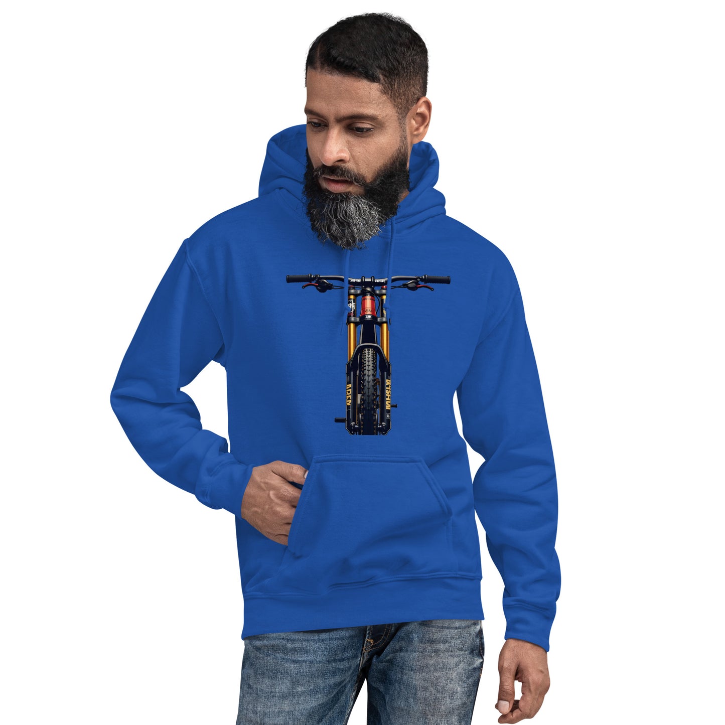 Men's DH DBL Double print Hoodie