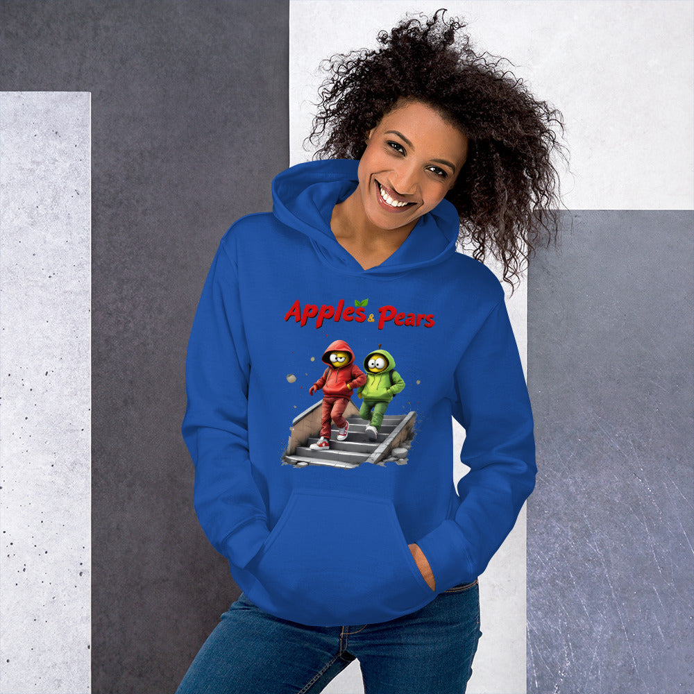Unisex Holds and pairs twin print Series 2 Hoodie