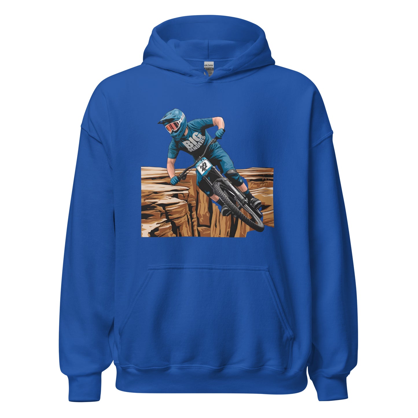 Unisex Big sender Series 2 Twin print Hoodie
