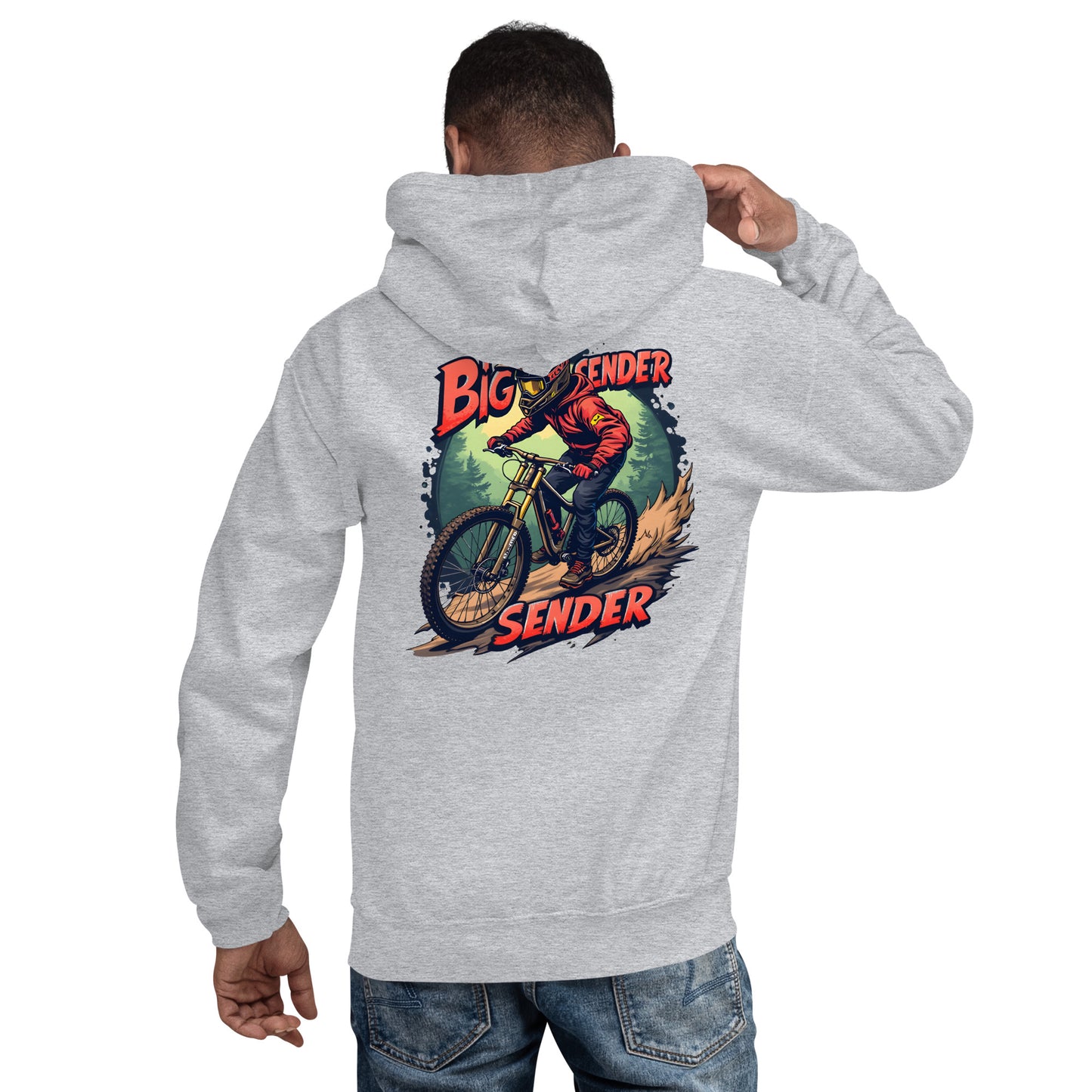 Unisex big sender Hoodie