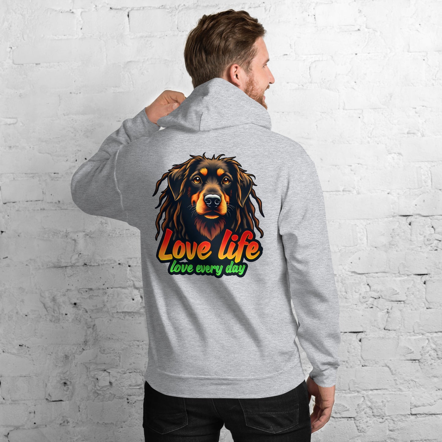 Unisex Love life everyday Hoodie