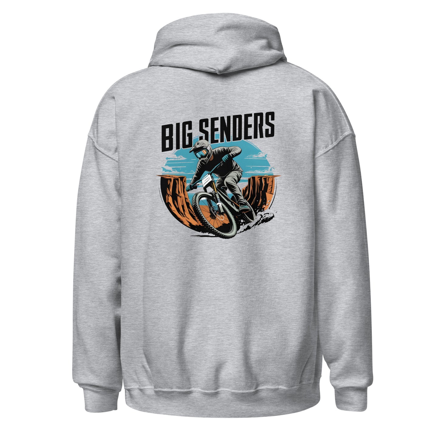 Unisex Big sender Series 2 Twin print Hoodie