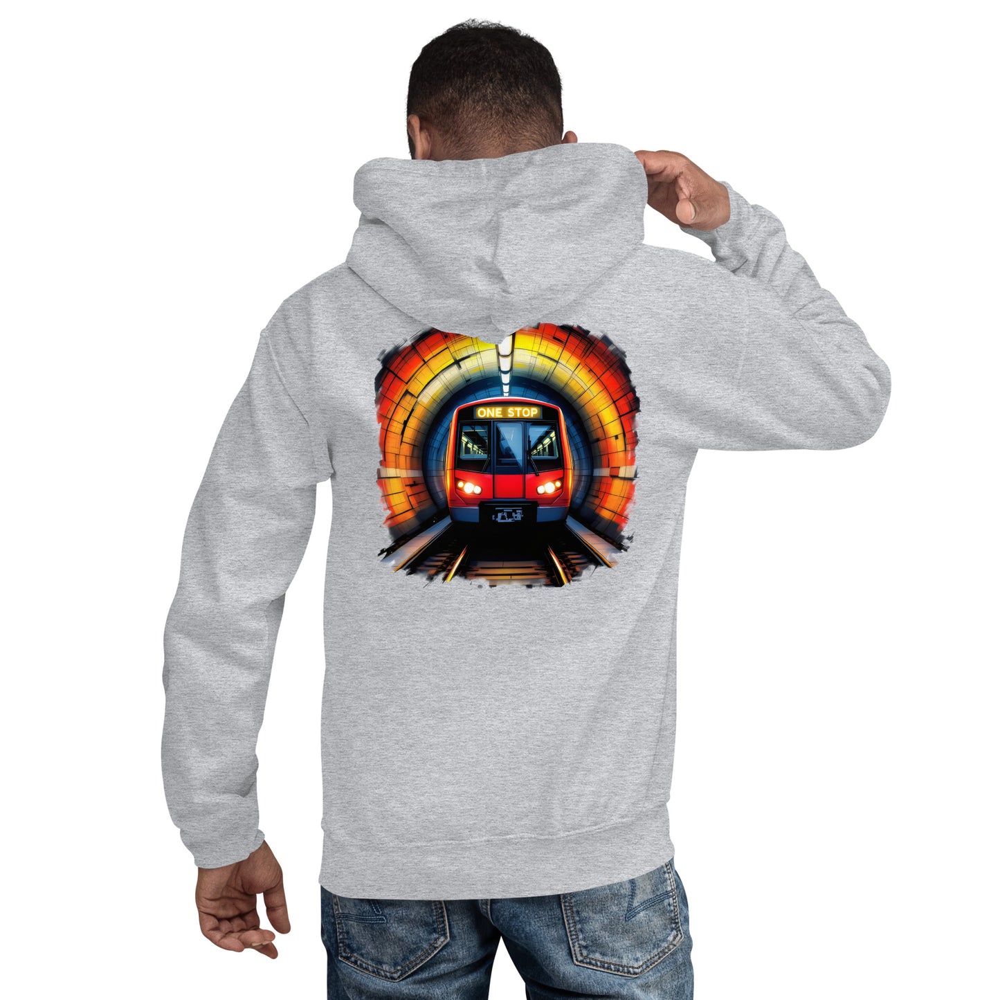 Unisex UK Underground one stop Hoodie