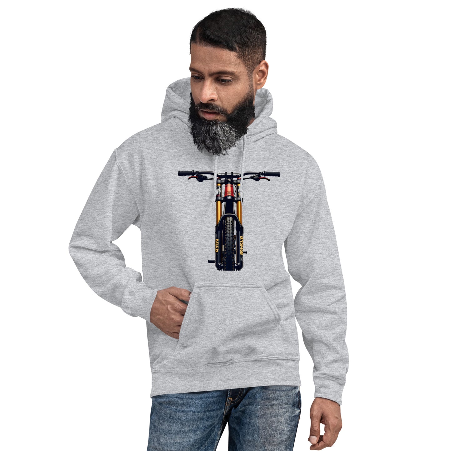 Men's DH DBL Double print Hoodie