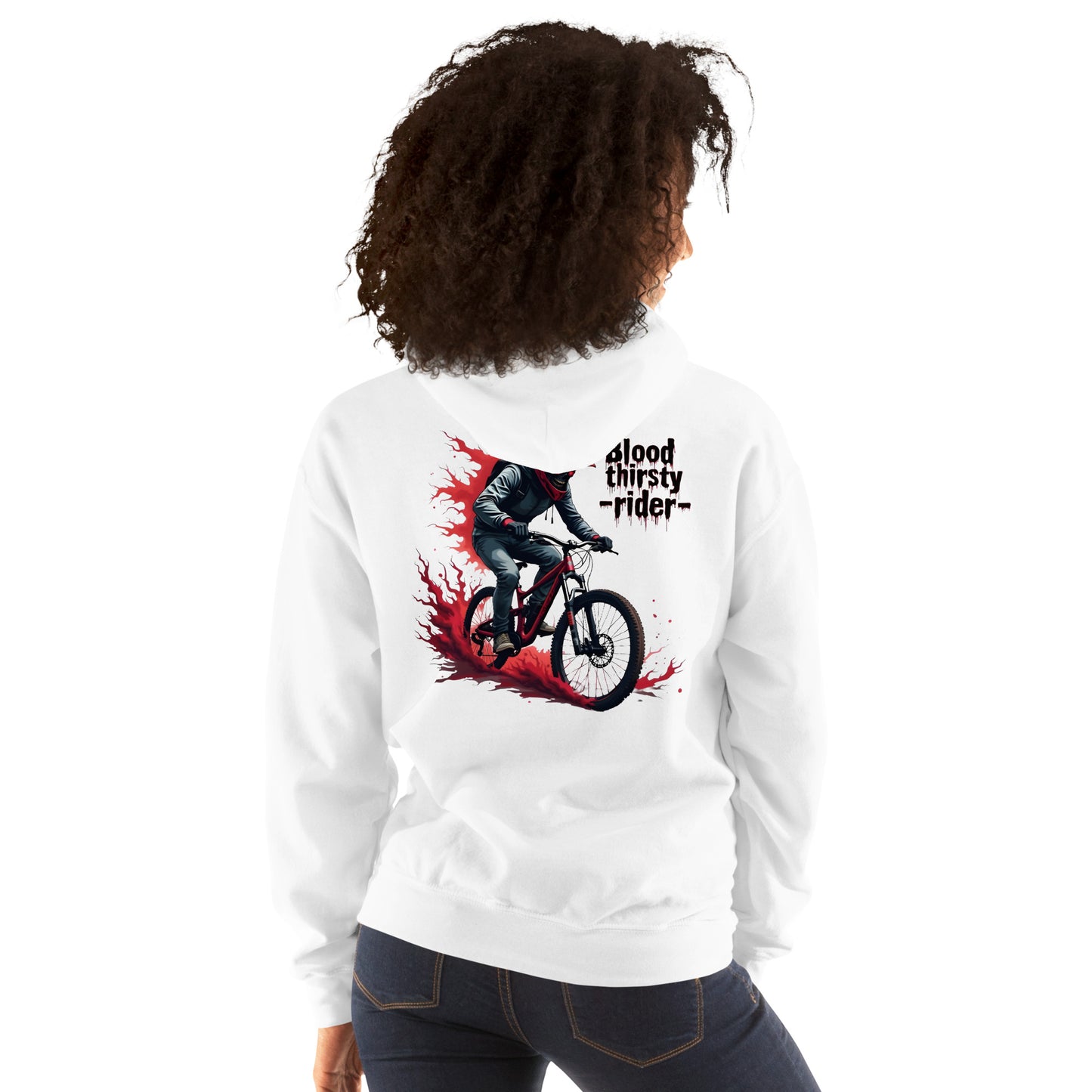 Men's blood thirsty rider Hoodie