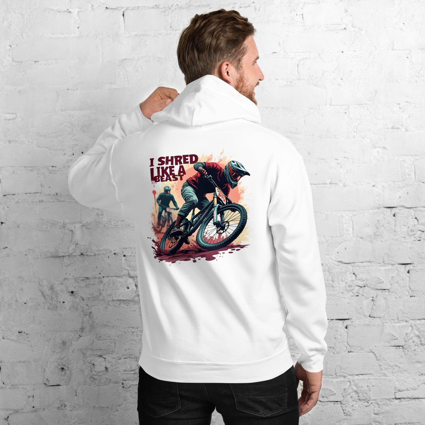 Unisex MTB Shredding Hoodie