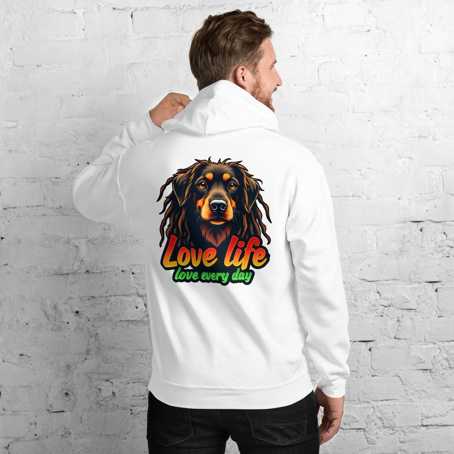 Unisex Love life everyday Hoodie
